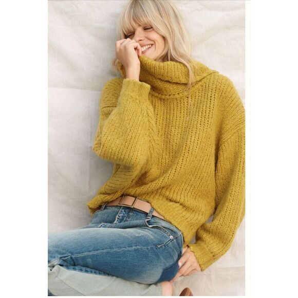 Anthropologie Pilcro Cowl Neck Sweater - Picture 1 of 9